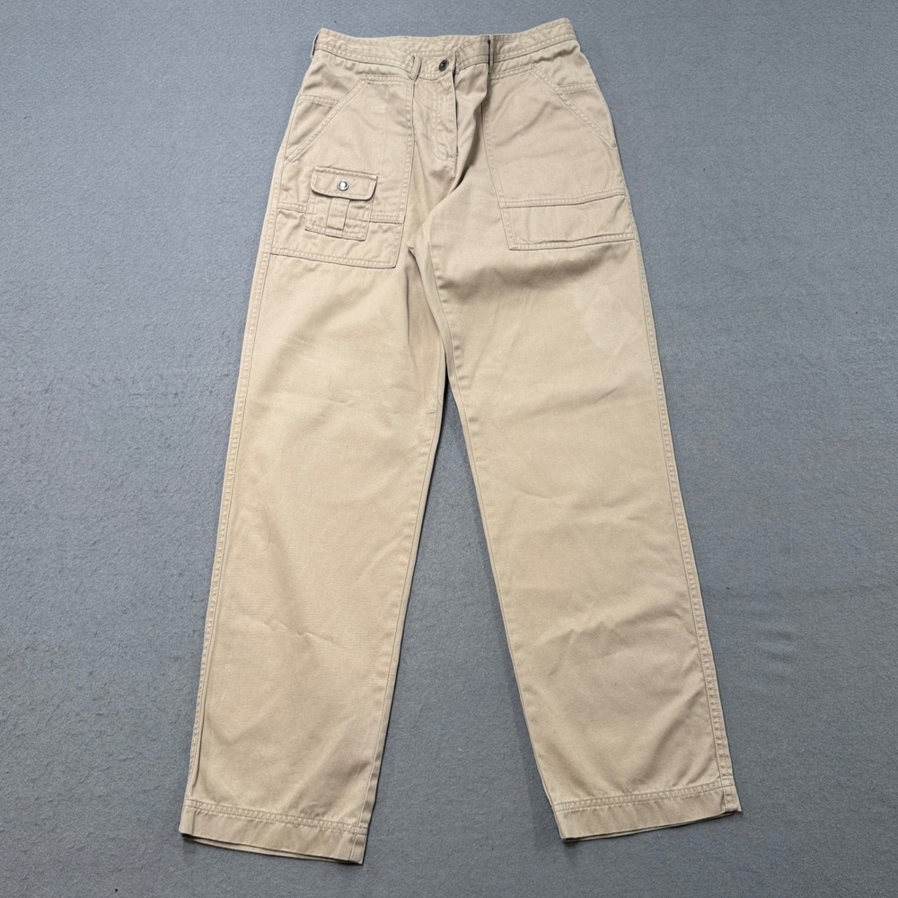 Vintage Lauren Ralph Lauren Trousers Women's 4P Khaki High Rise Utility Workwear